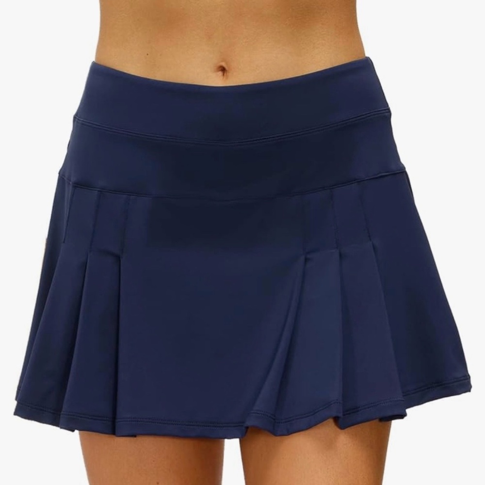 Navy Tennis Skirt - Medium